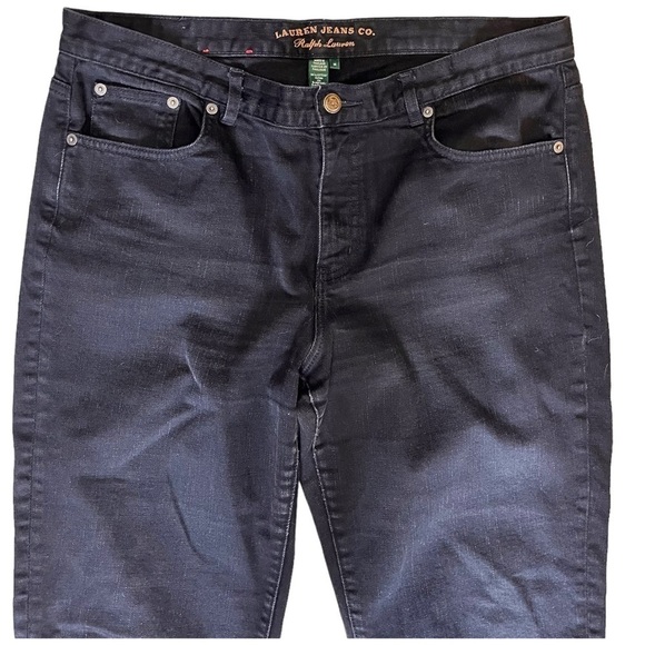 Ralph Lauren Lauren Jeans Co. Black Modern Slim Jeans - Picture 3 of 15